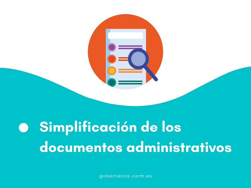 Simplificación de los documentos administrativos